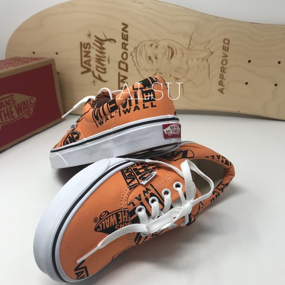 VANS Authentic OTW Repeat Orange🍊Black W AUTHENTI - Picture 6 of 8